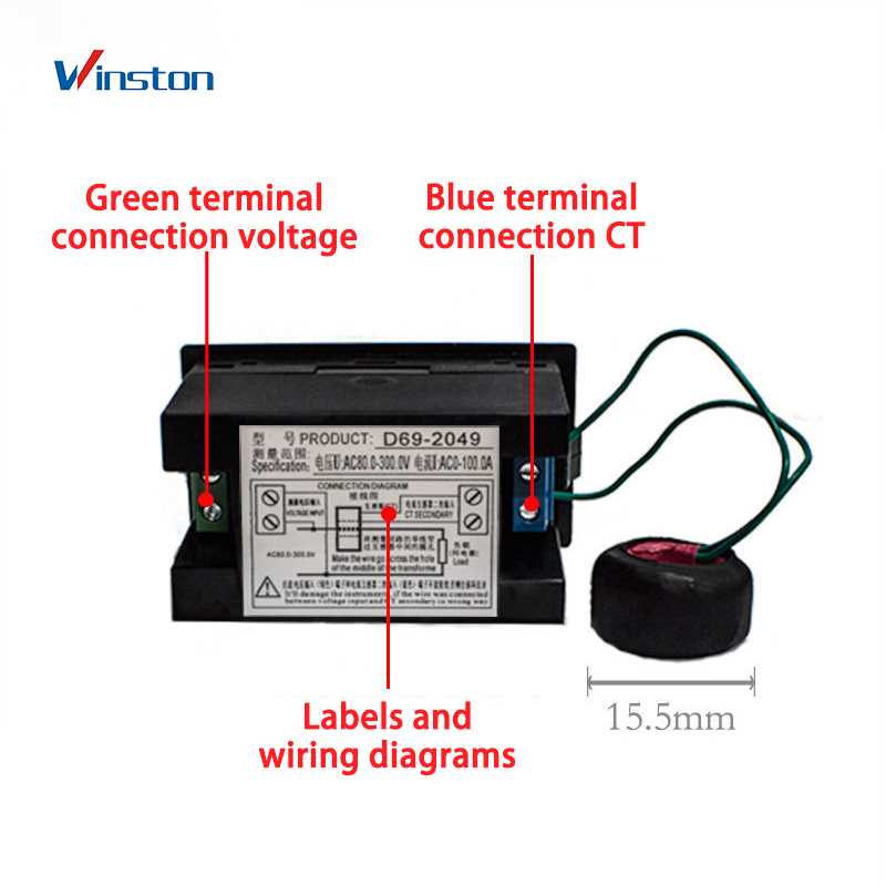 ampere meter wiring diagram