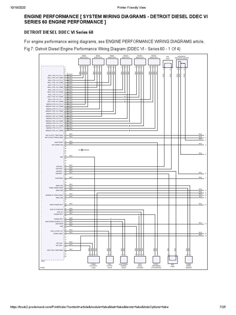 detroit series 60 jake brake wiring diagram