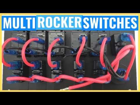 switch panel wiring diagram 12v