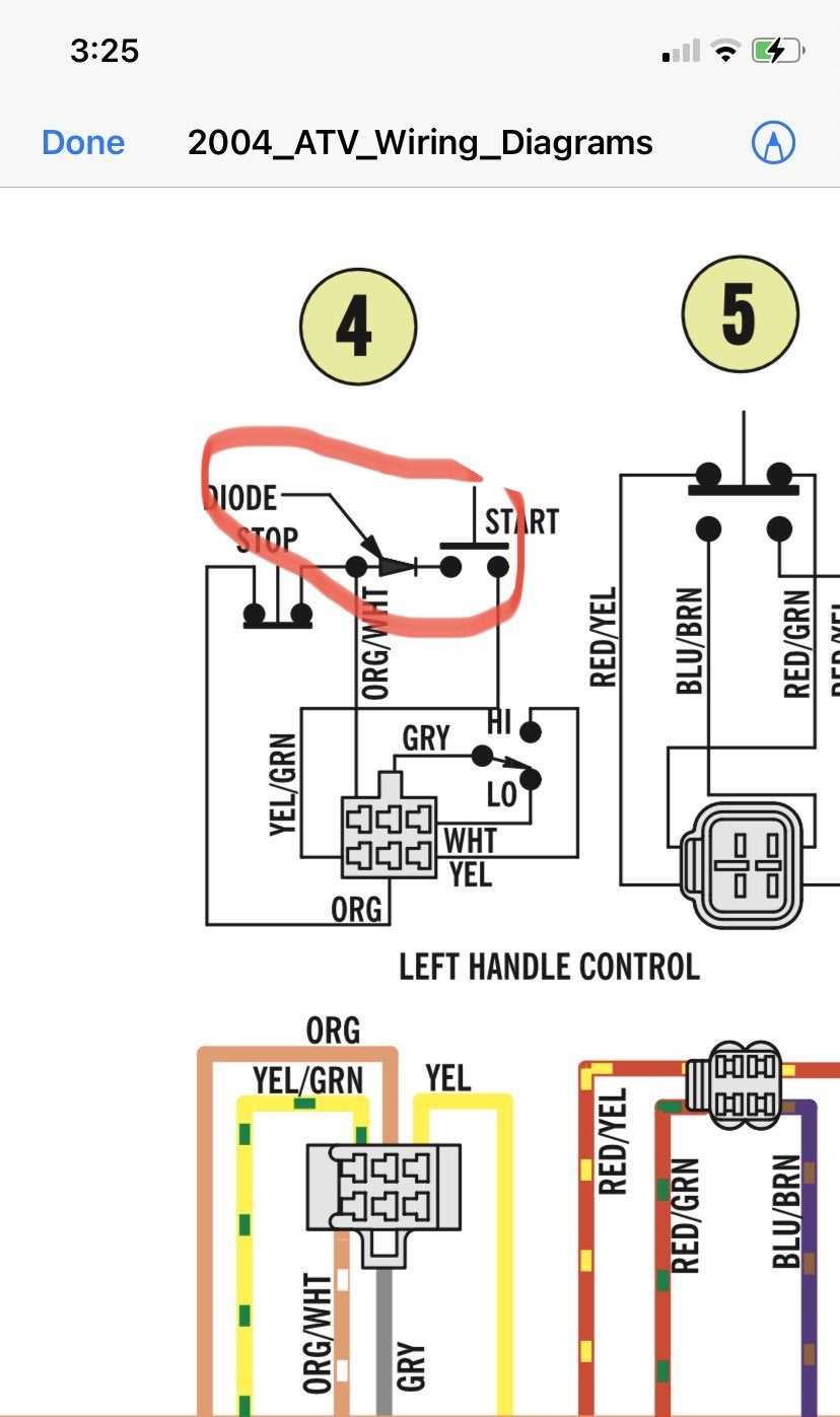 arctic cat atv wiring diagram