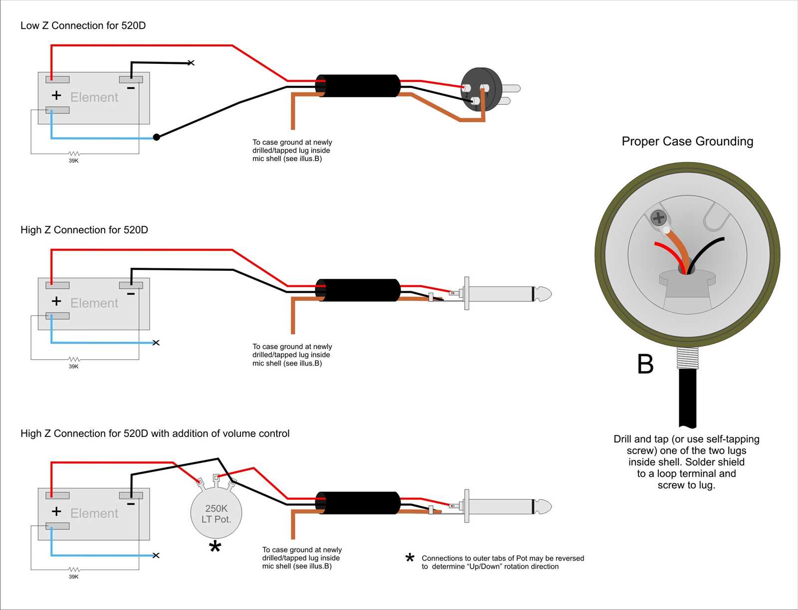 microphone wiring diagram