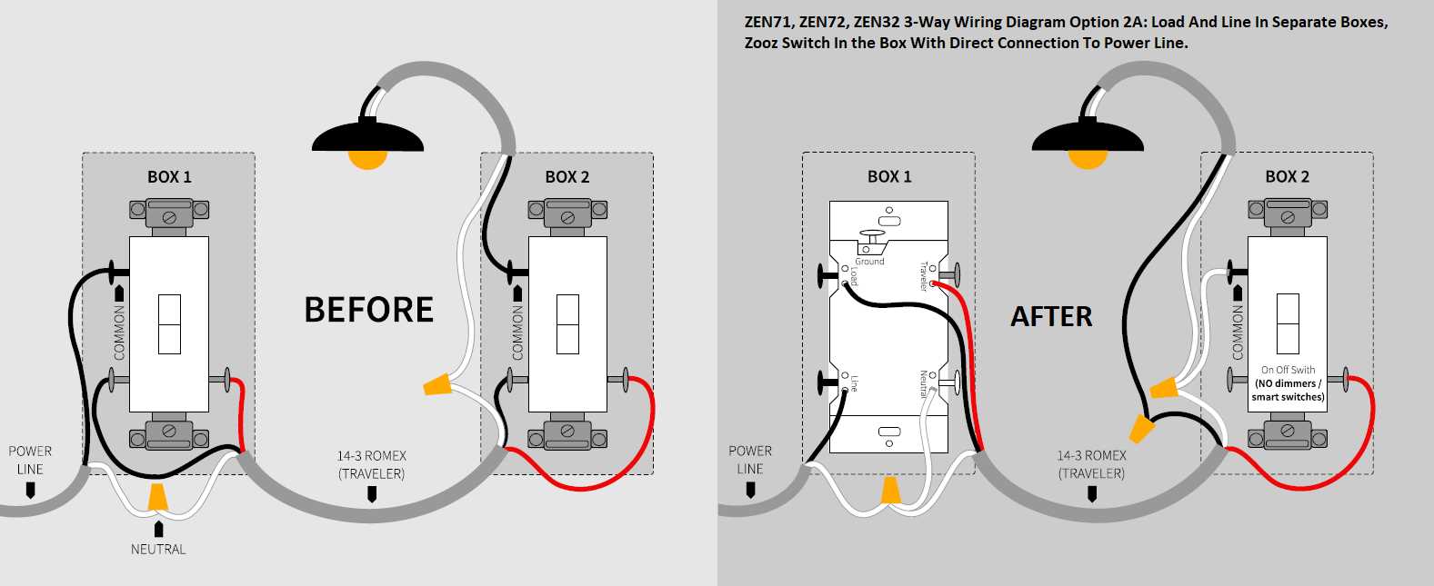 wiring diagram of a three way switch