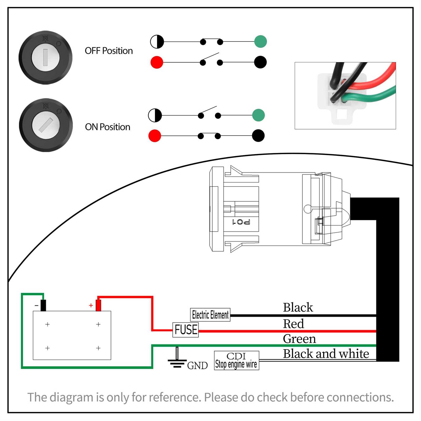 atv ignition switch wiring diagram