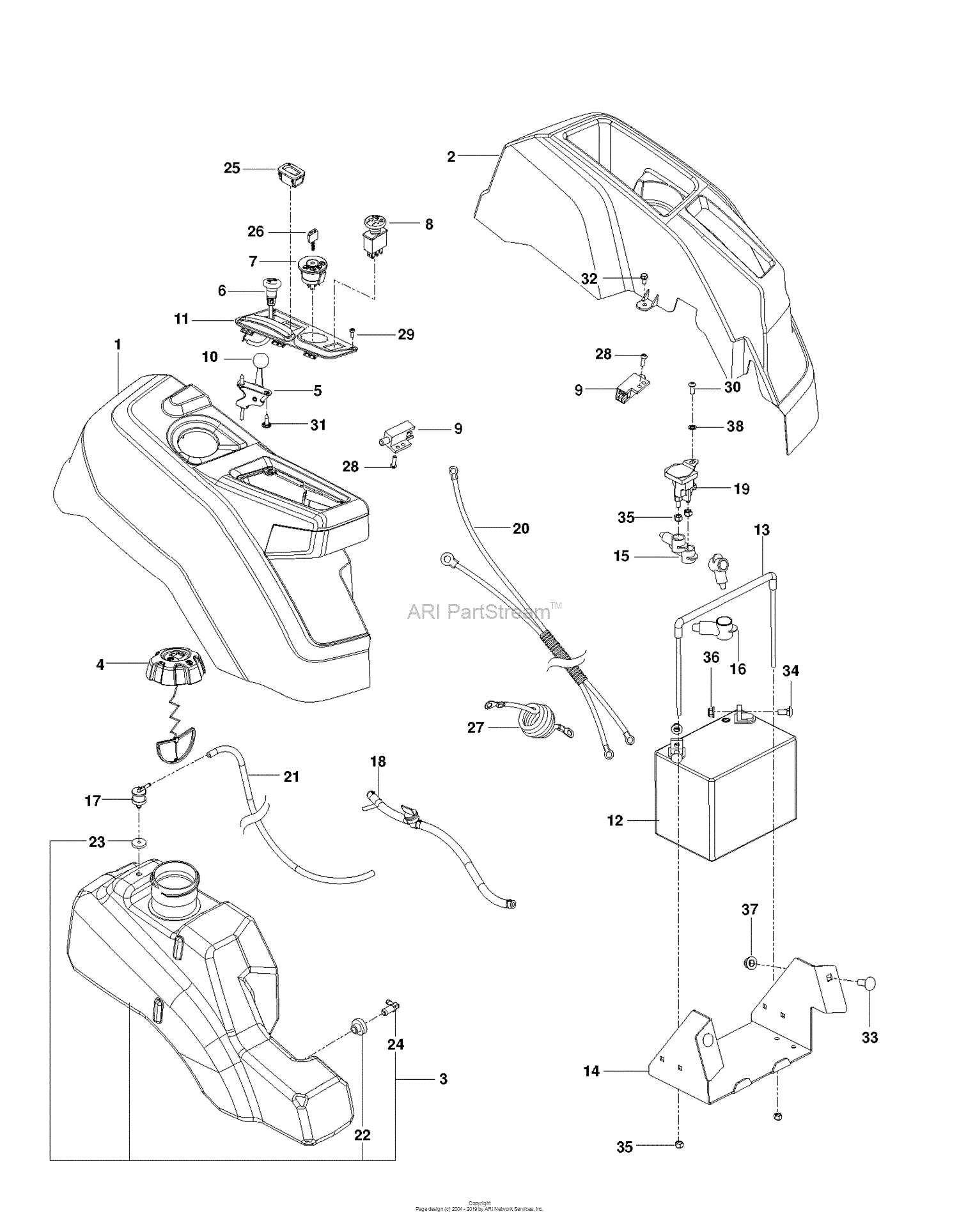 husqvarna safety switch wiring diagram