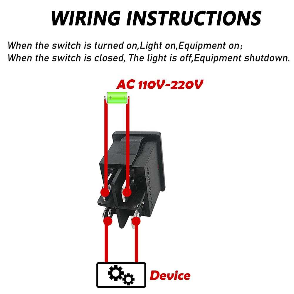 4 pin toggle switch wiring diagram