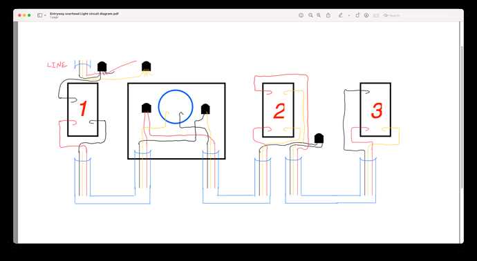 three way light switch wiring diagram