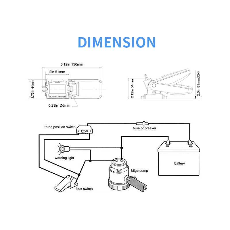 bilge pump with float switch wiring diagram