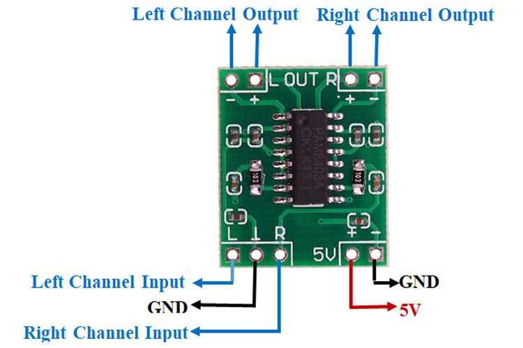 bluetooth speaker wiring diagram