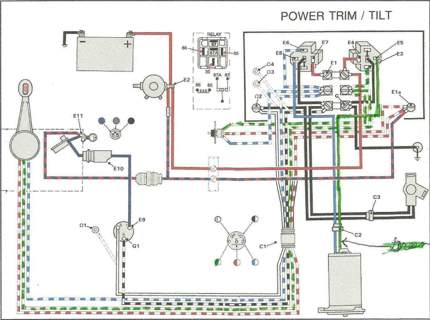 boat trim switch wiring diagram