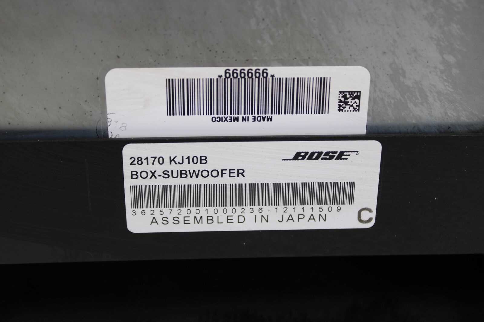 bose box subwoofer 28170 wiring diagram