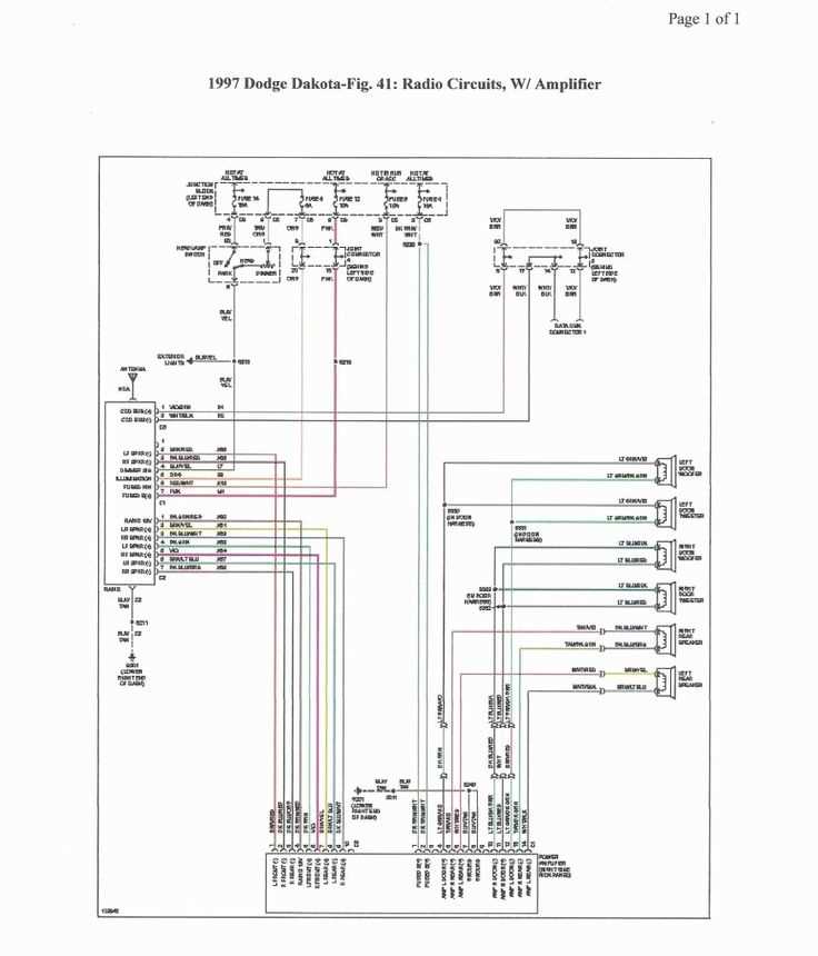 99 dodge durango stereo wiring diagram