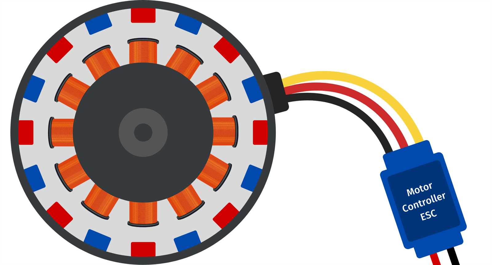 brushless motor wiring diagram