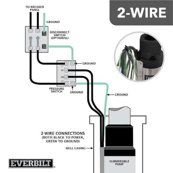 4 wire well pump wiring diagram