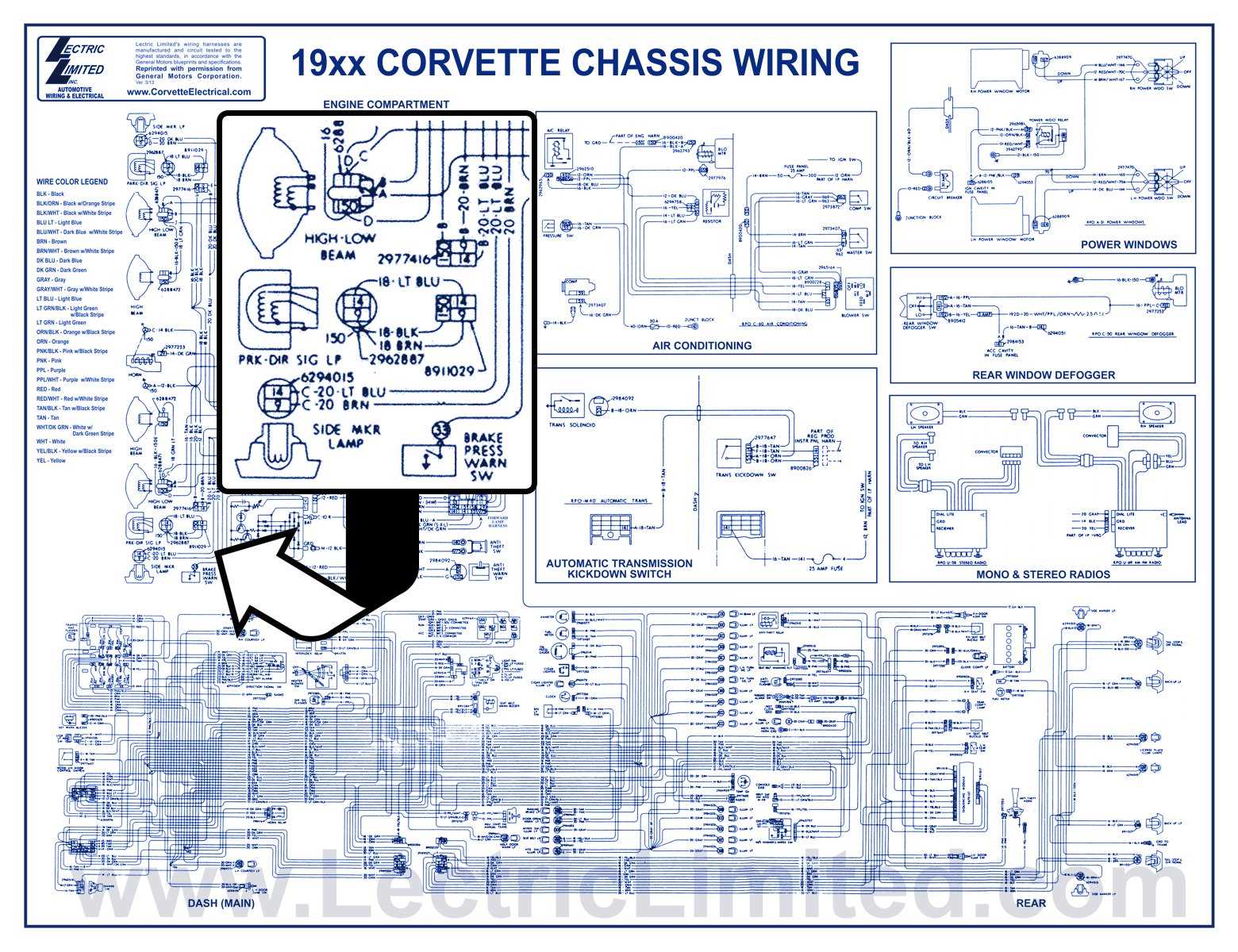 c4 corvette wiring diagram