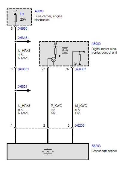 cam 3 wire crank sensor wiring diagram