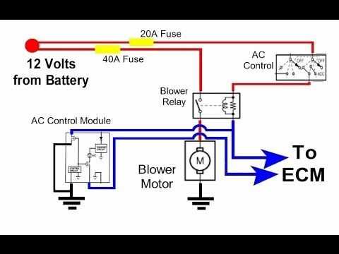 car ac wiring diagram