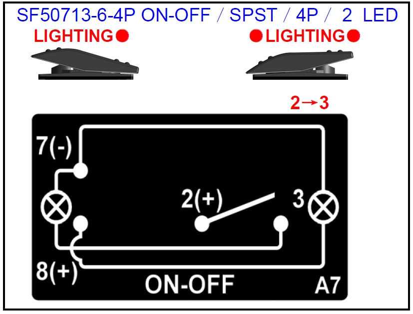 carling 6 pin rocker switch wiring diagram