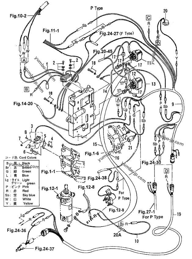 outboard motor wiring diagram