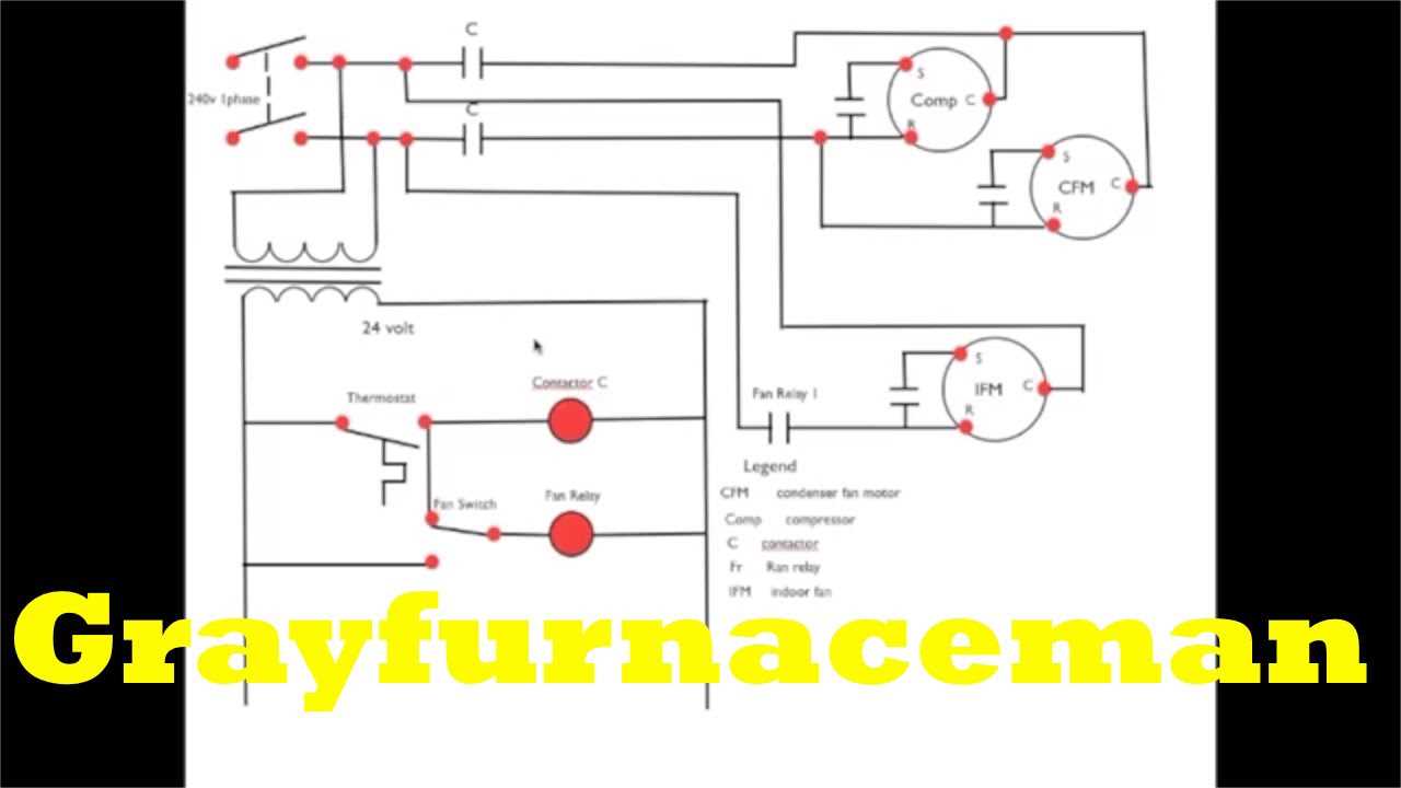 3 phase ac compressor wiring diagram