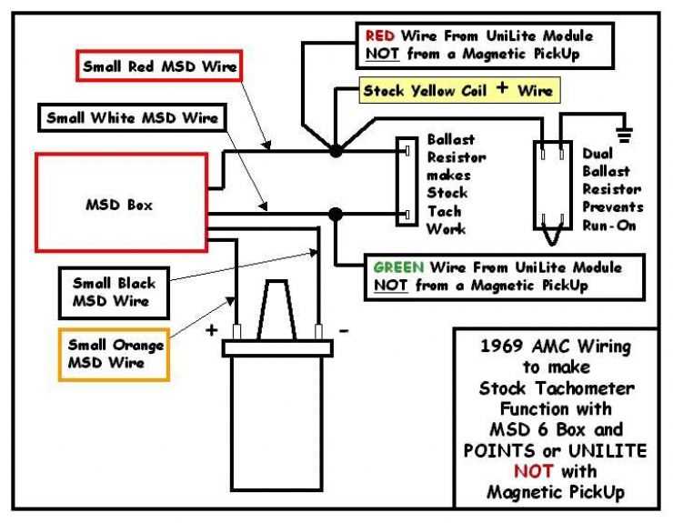 chevy msd distributor wiring diagram