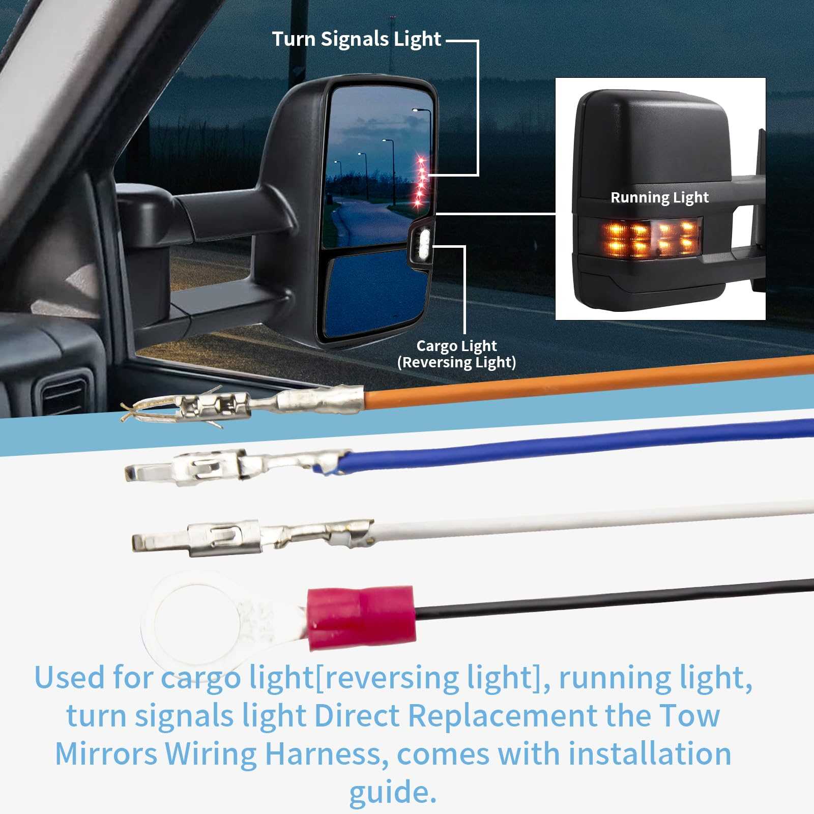 chevy tow mirror wiring diagram