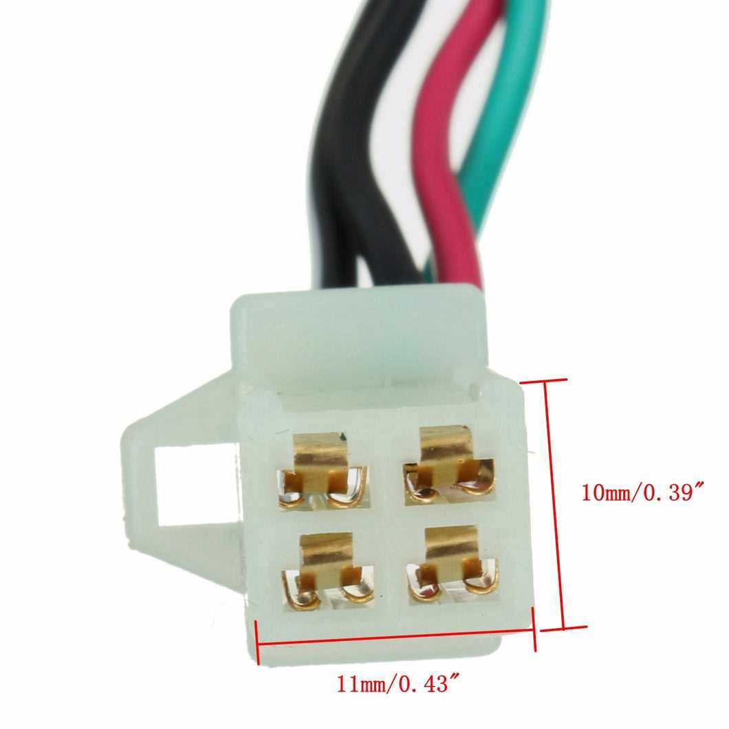 4 wire ignition switch wiring diagram