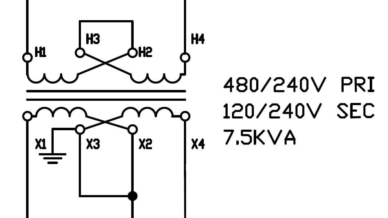 control transformer wiring diagram