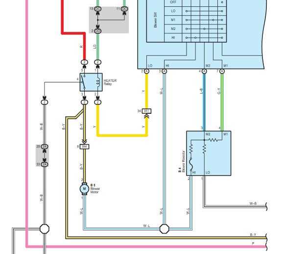 12 pin connector wiring diagram for blower motor