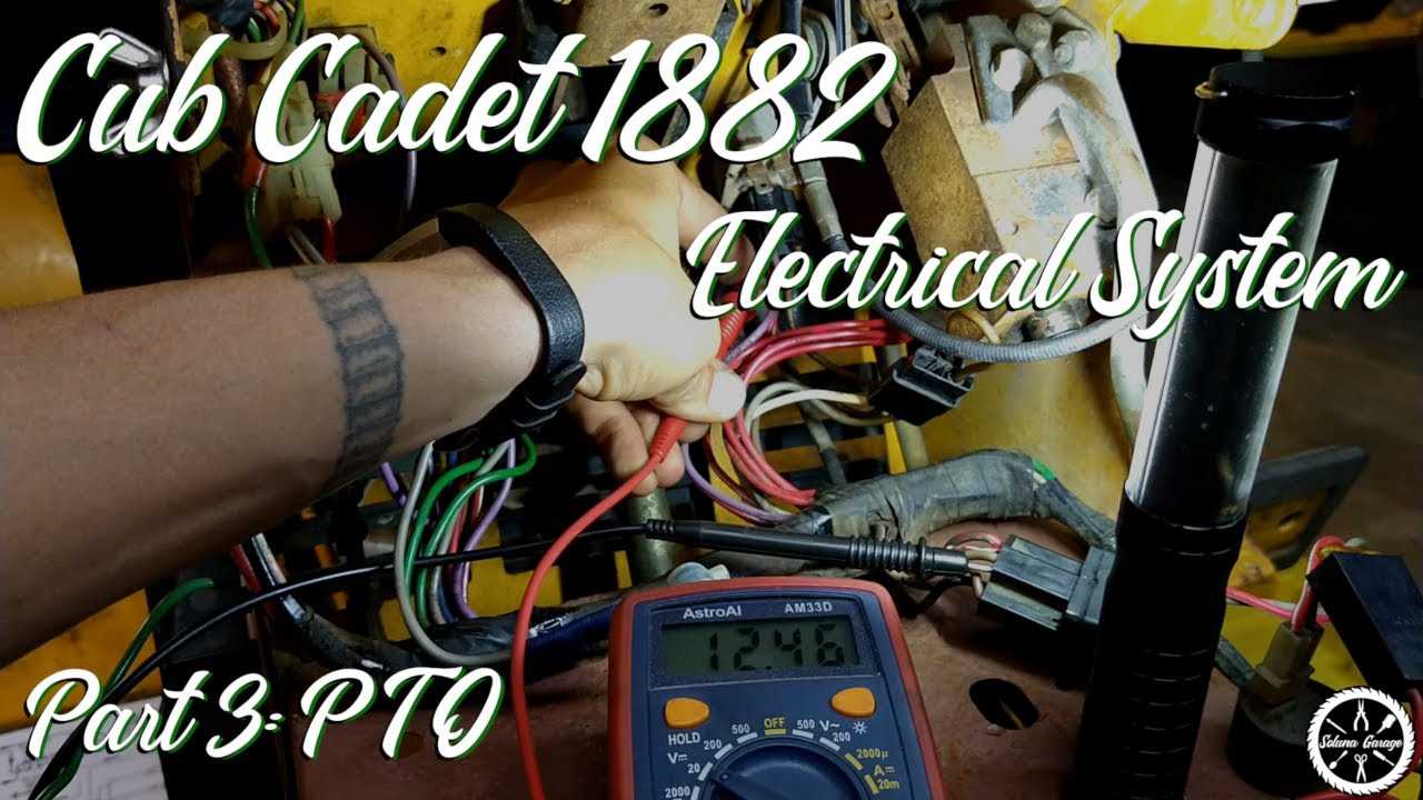 cub cadet pto wiring diagram