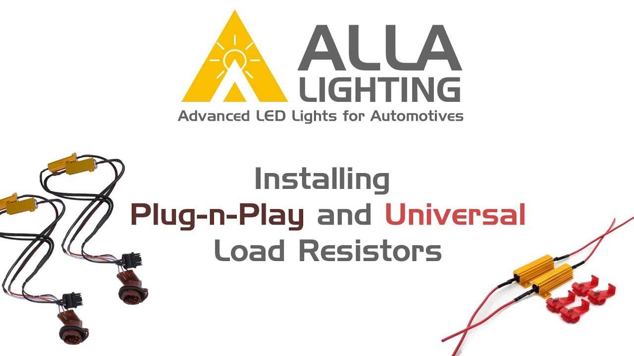 turn signal led load resistor wiring diagram