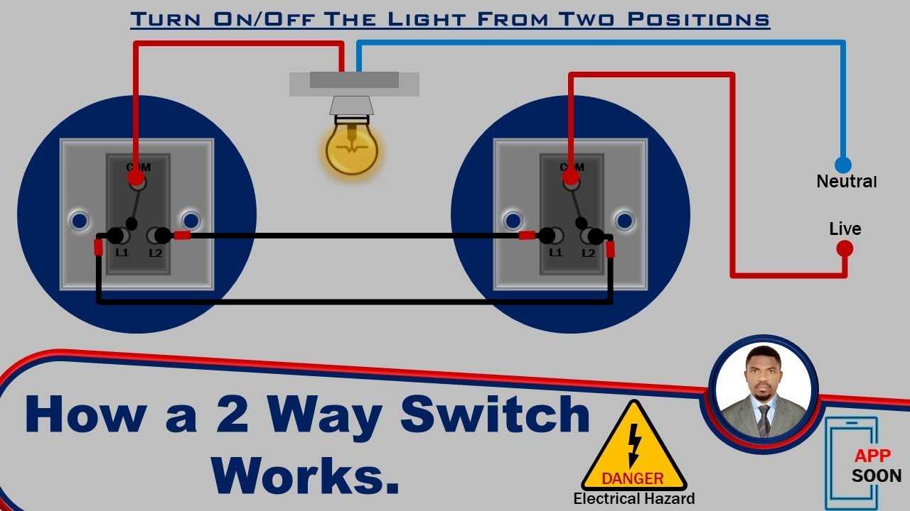 2 way switch wiring diagram