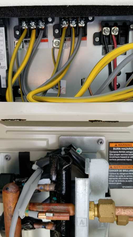 daikin mini split wiring diagram