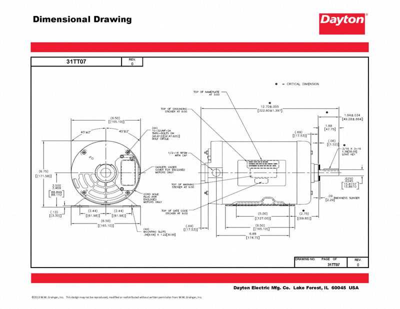 dayton motor wiring diagram