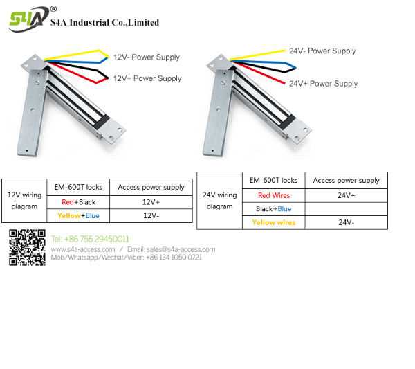 24v magnetic door lock wiring diagram