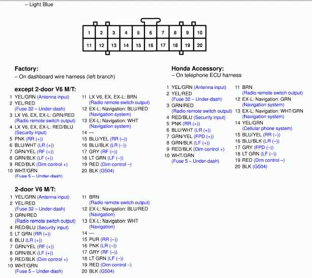 2000 honda crv radio wiring diagram