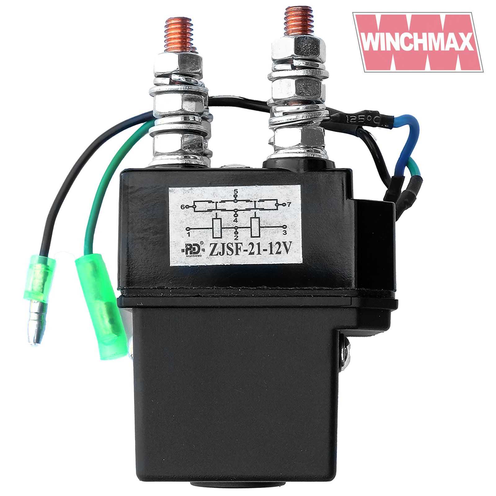 wiring diagram winch solenoid