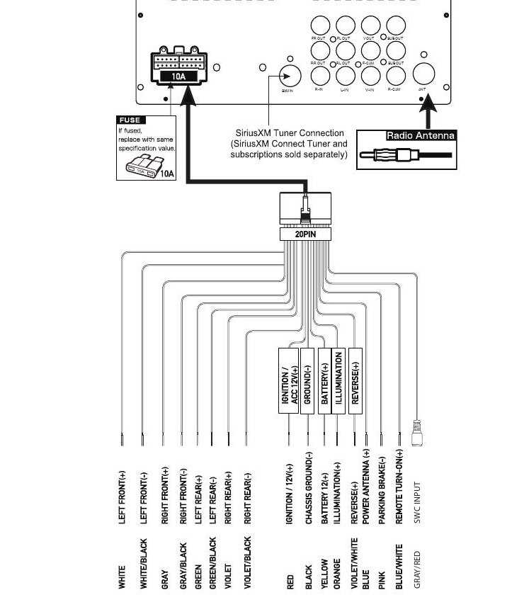 diagram toyota stereo wiring colours