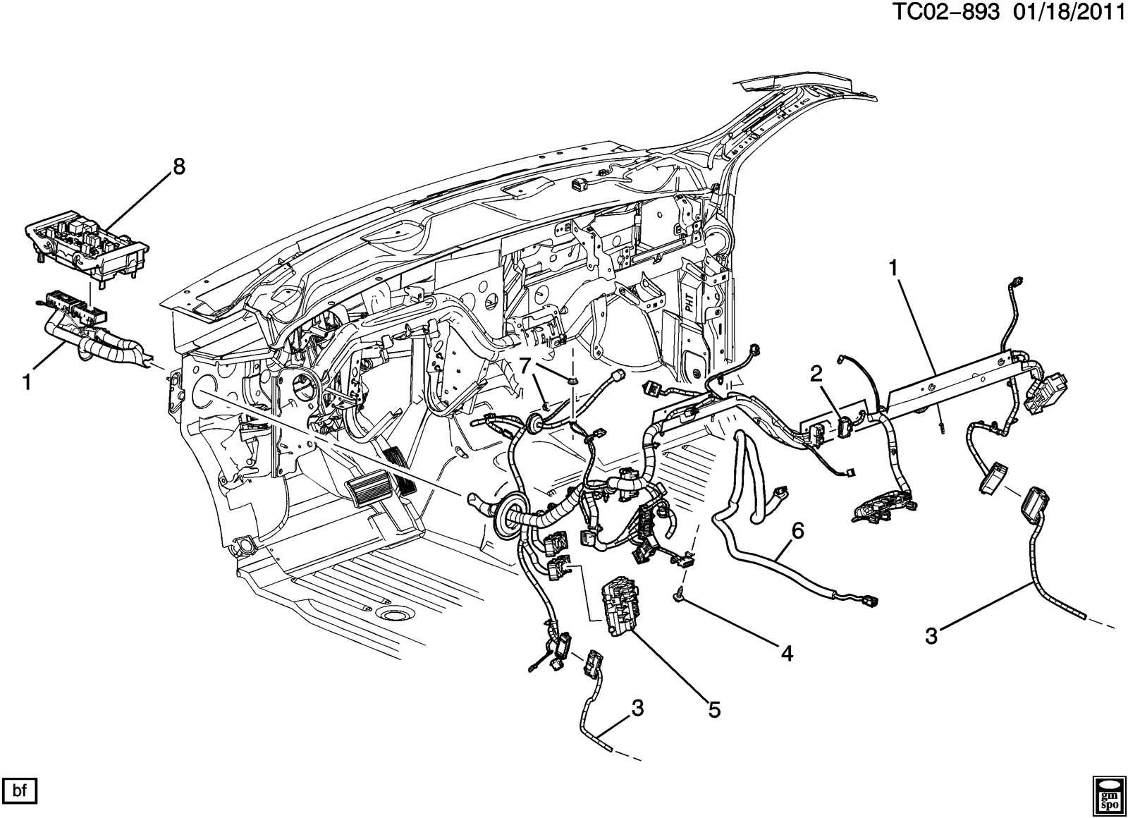 sierra 1500 gmc truck wiring diagrams