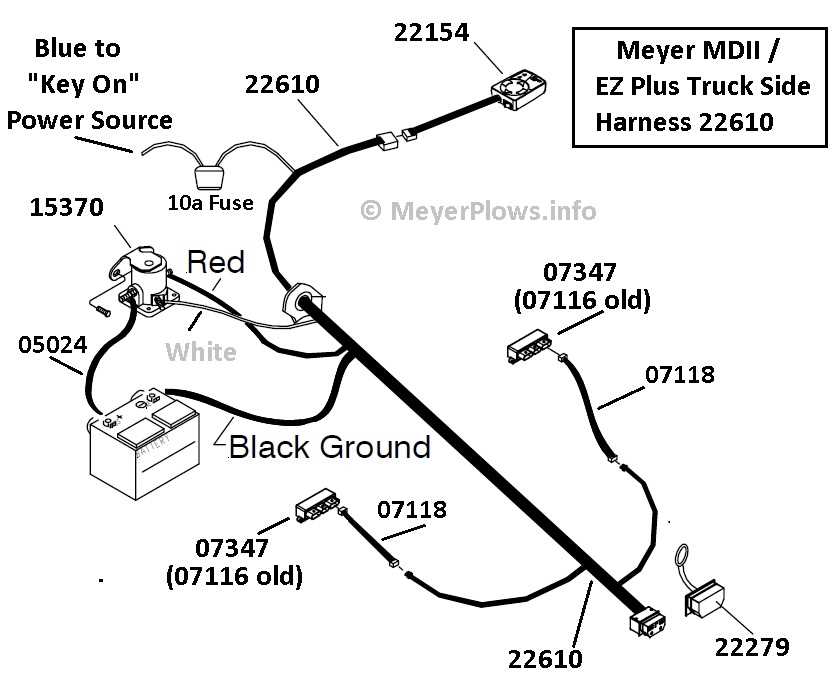 western plow light wiring diagram