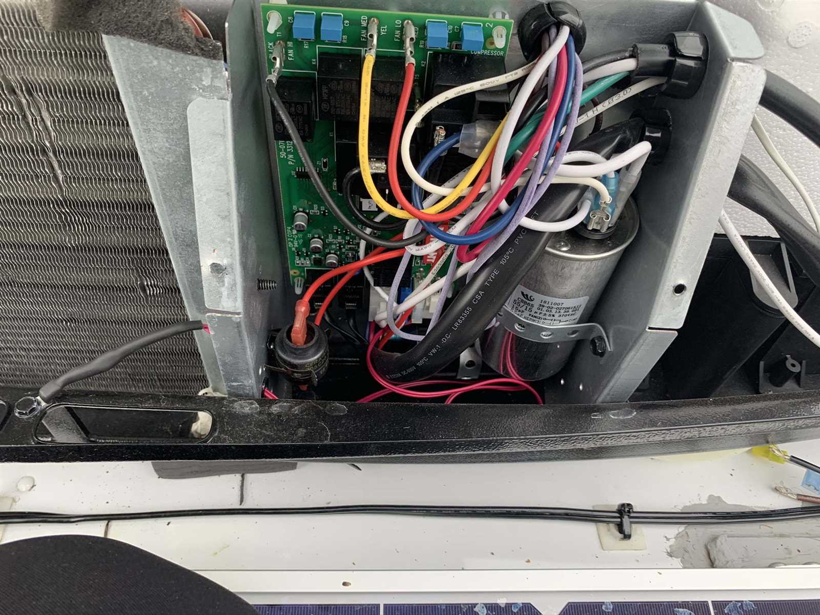 dometic ac capacitor wiring diagram