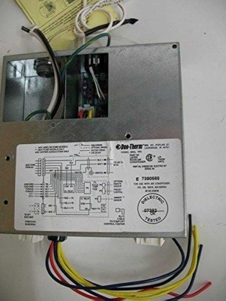 dometic ac control box wiring diagram