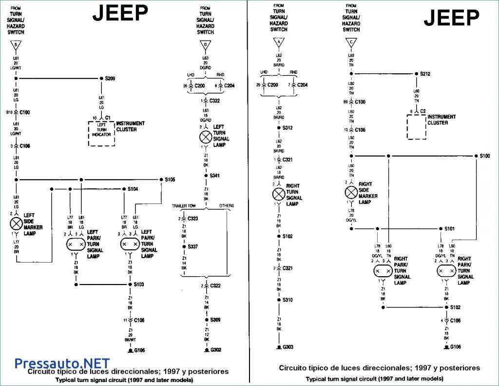 jeep tj radio wiring diagram