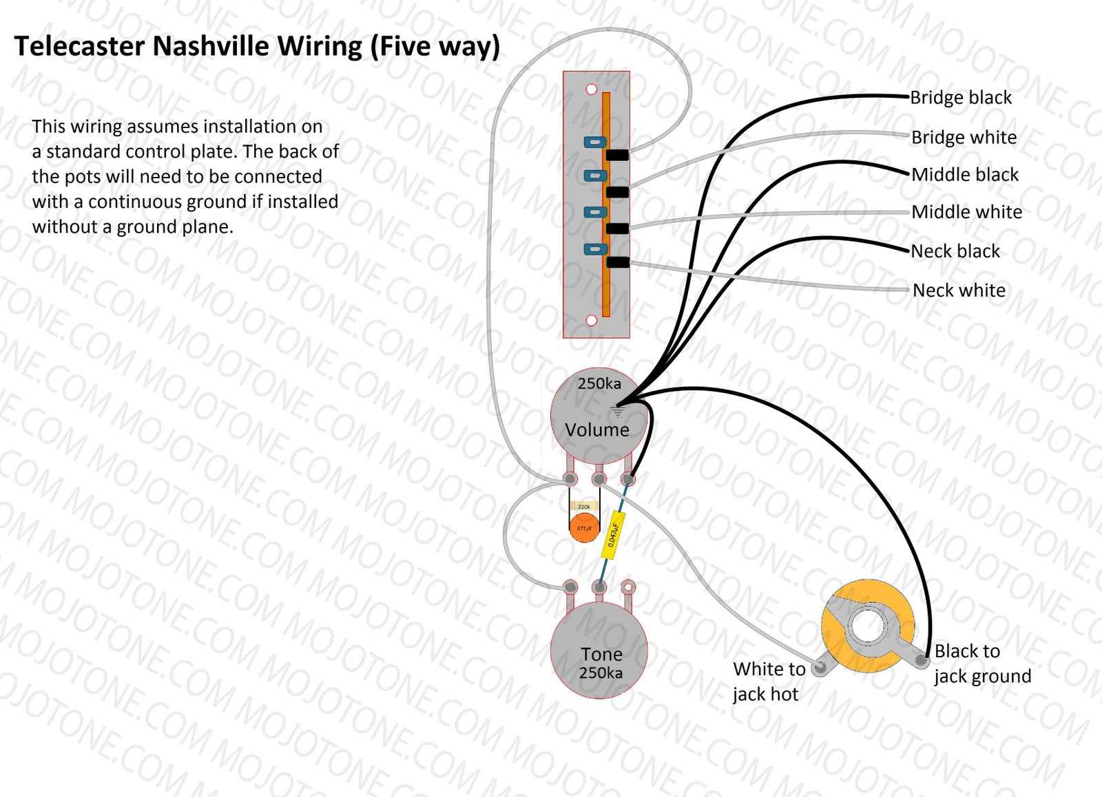 tele deluxe wiring diagram