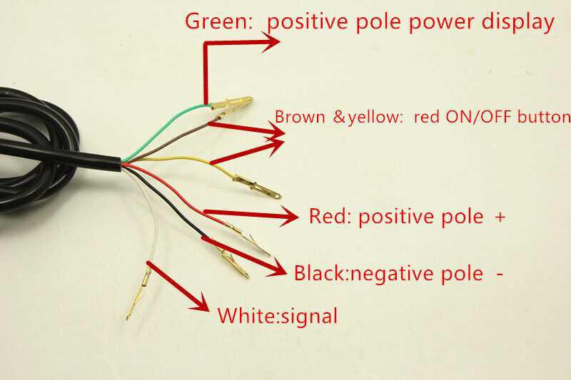 e bike throttle wiring diagram