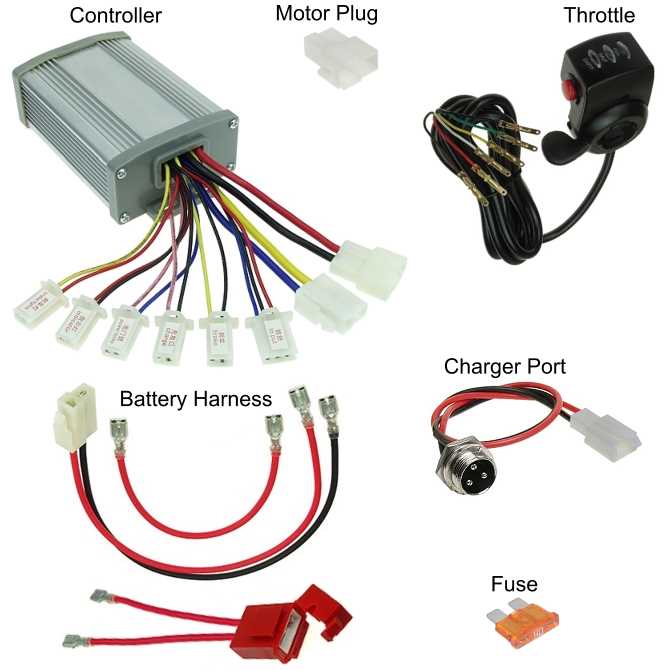 e300 razor scooter wiring diagram