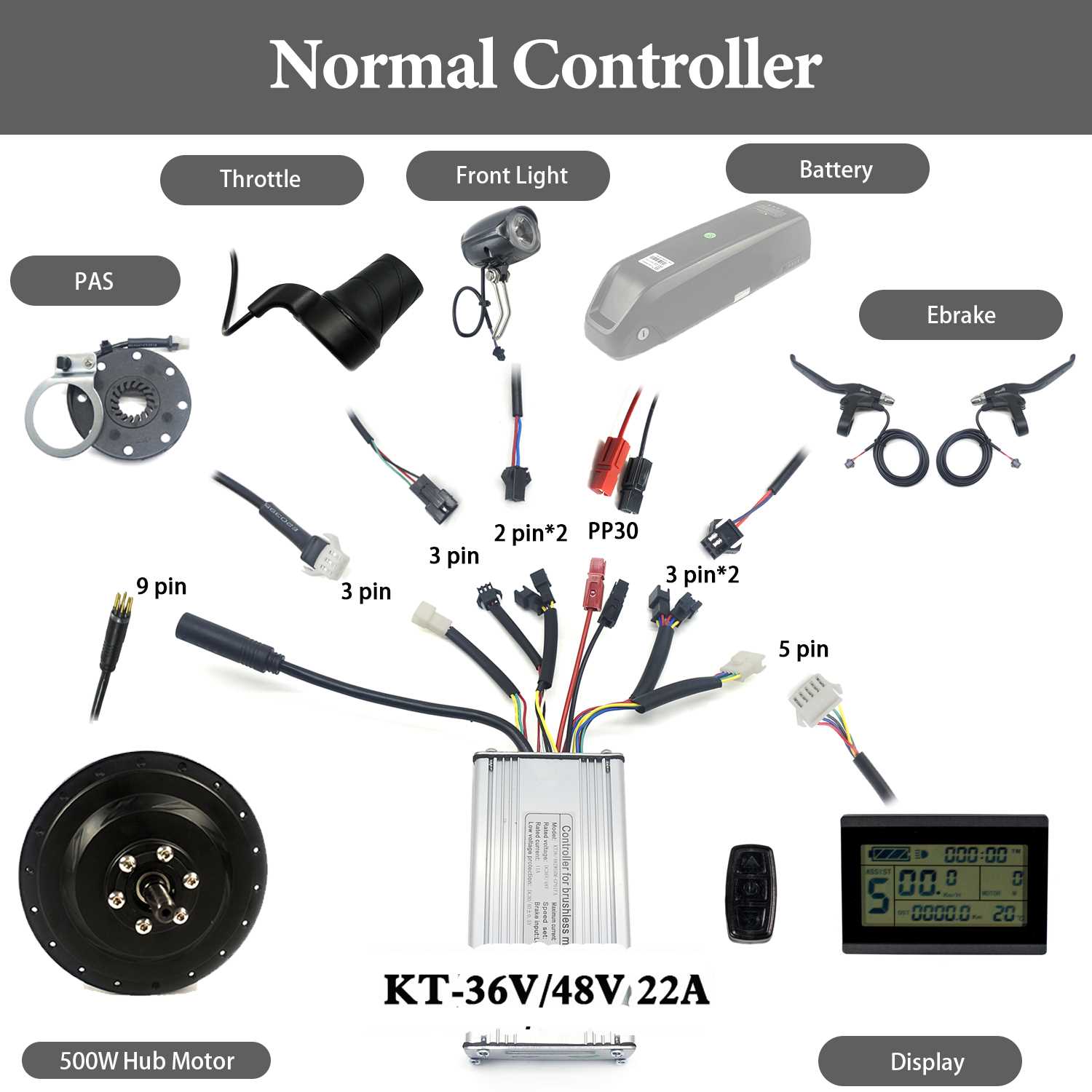 ebike display wiring diagram