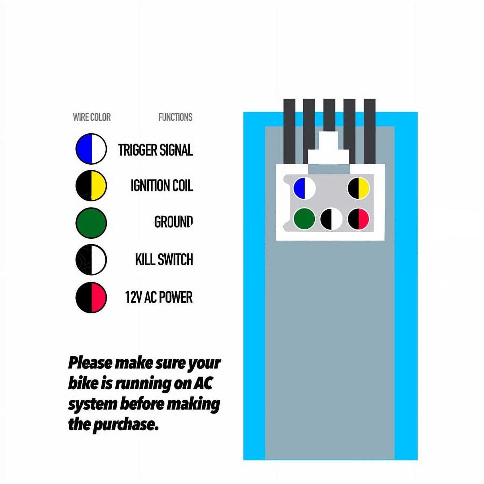 new racing cdi 5 pin wiring diagram