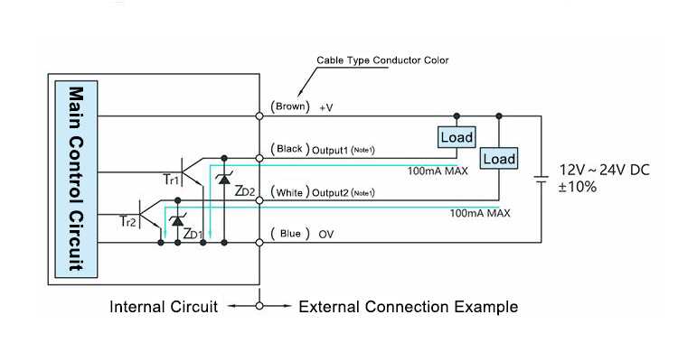 photoelectric eye wiring diagram
