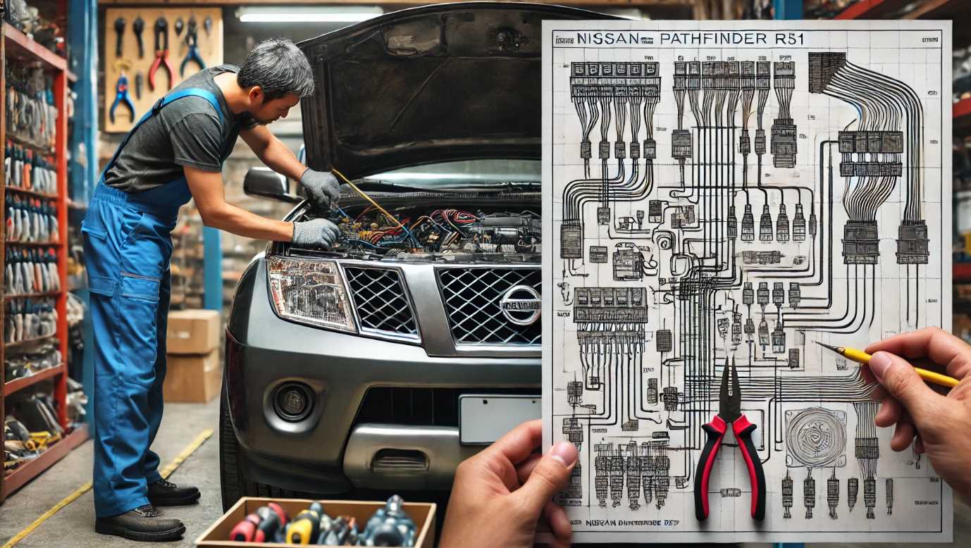 ecu nissan wiring diagram color codes