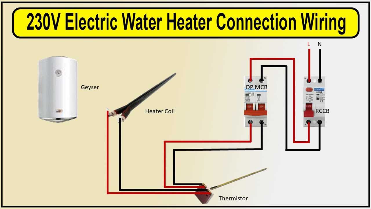 electric hot water wiring diagram